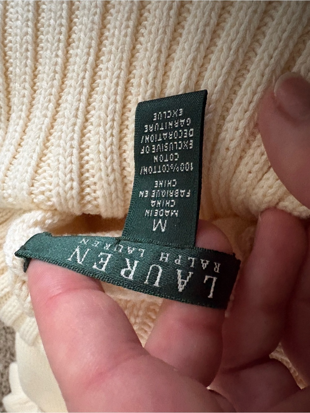 Lauren Ralph Lauren knit America flag sweater - Picture 2 of 3